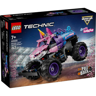 Lego Technic 42220 Monster Jam Sparkle Smash Zurückziehen
