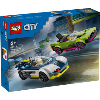 Lego Polizeiauto und rasante Verfolgungsjagd – 60415