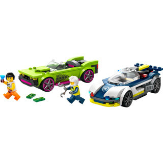 Lego Polizeiauto und rasante Verfolgungsjagd – 60415