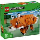 Lego Minecraft der Fuchs, Kinderzimmerdekoration und Tierspielzeug für Kinder – 21588