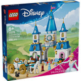 Lego Disney Princess 43275 Aschenputtels Schloss und Pferdekutsche
