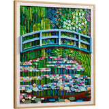 Lego ® art claude monet – brug over een vijver met waterlelies 31220