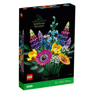 Lego Icons Bauset „Wildblumenstrauß“ für Erwachsene, botanische Sammlung – 10313