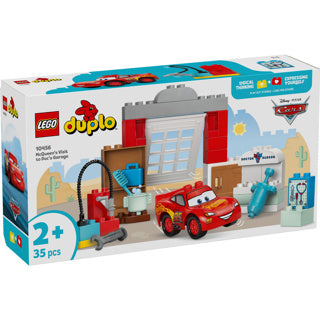 Lego Duplo Disney und Pixar Cars McQueens Besuch in Docs Garage – 10456