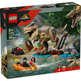 Lego Jurassic World Flucht aus dem T-Rex-Fluss