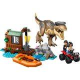 Lego Jurassic World Flucht aus dem T-Rex-Fluss