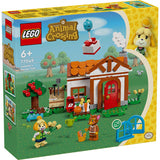 Lego Animal Crossing 77049 Isabelle auf Besuchern