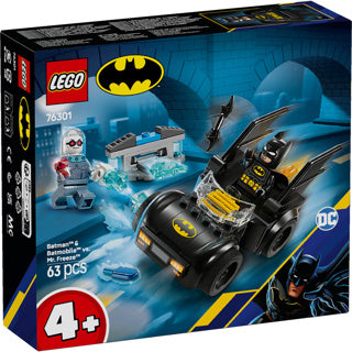 Lego 76301 Superhelden DC Batman und Batmobil vs. Mr. Freeze | 2 Stk