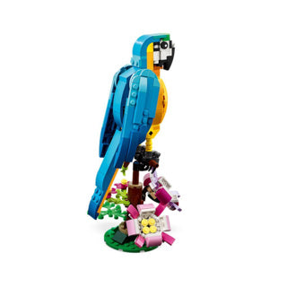Lego Creator 3in1 exotisches Papageien-Frosch-Fisch-Tierspielzeugset für Kinder – 31136