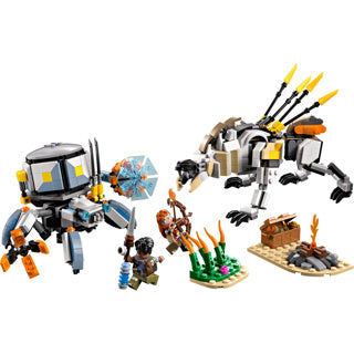 Lego® Horizon Adventures™ Aloy und Varl vs. Muschelläufer und Sägezahn – 77037