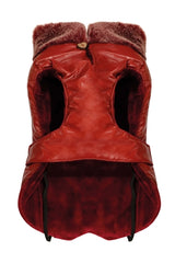 Croci Hundemantel gepolstert Bull Chic rot