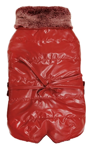 Croci Hundemantel gepolstert Bull Chic rot