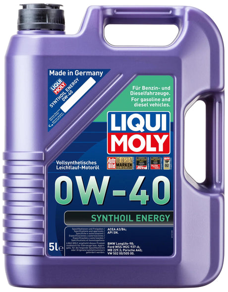 Liqui Moly Synthoil Energy Motoröl Motoroel Synthoil Energy LM 0W-40 5 Liter