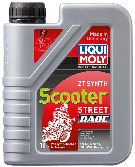 Liqui Moly Motoröl Motorrad 2t Synth Scooter Street Race Rennroller 2t 1ltr. lm
