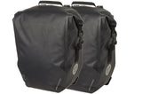 Agu set lichtgewicht enkele fietstas shelter click'ngo large black black