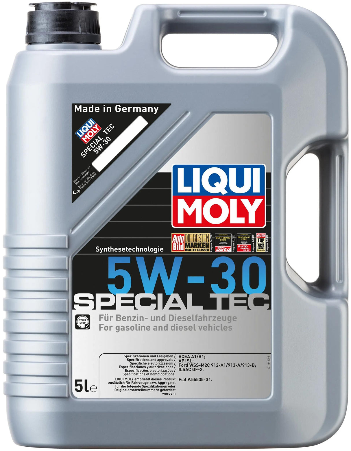 Liqui Moly Special Tec Motoröl Special Tec 5w-30 5l Motoröl