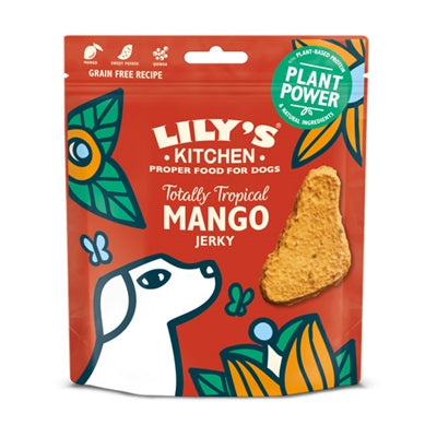 Lilys køkkenhund voksen helt tropisk mango jerky