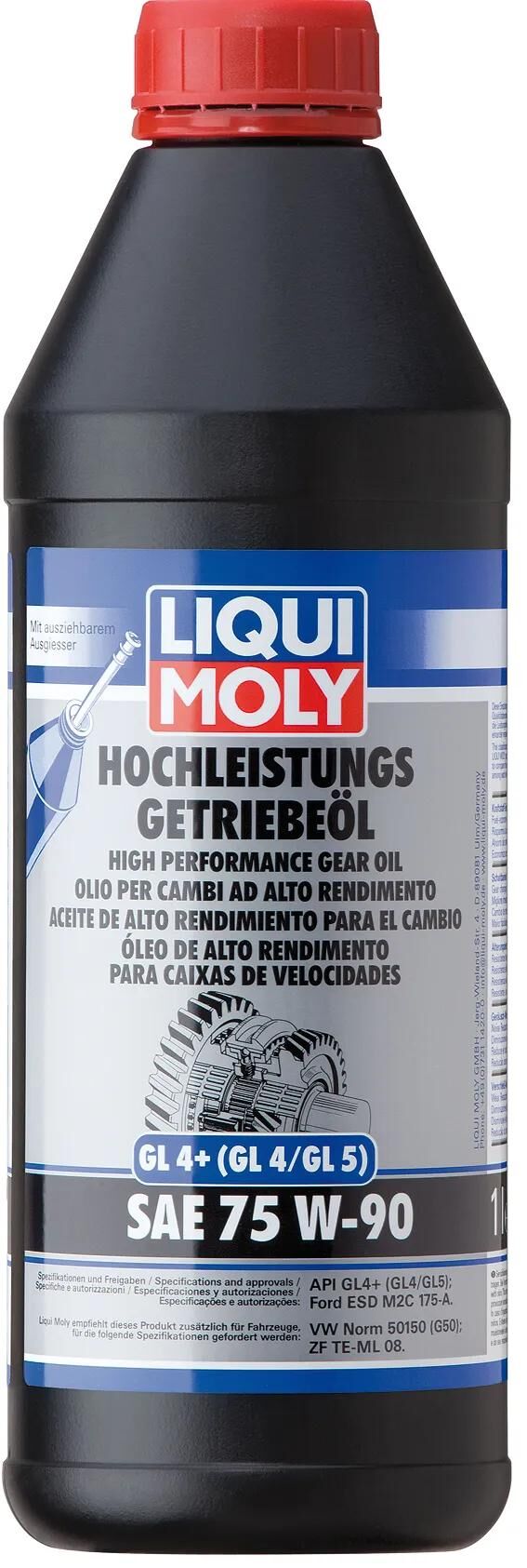 Liqui Moly Getriebeöl GL 4+ Getriebeöl GL4+ 1ltr. sae75w-90