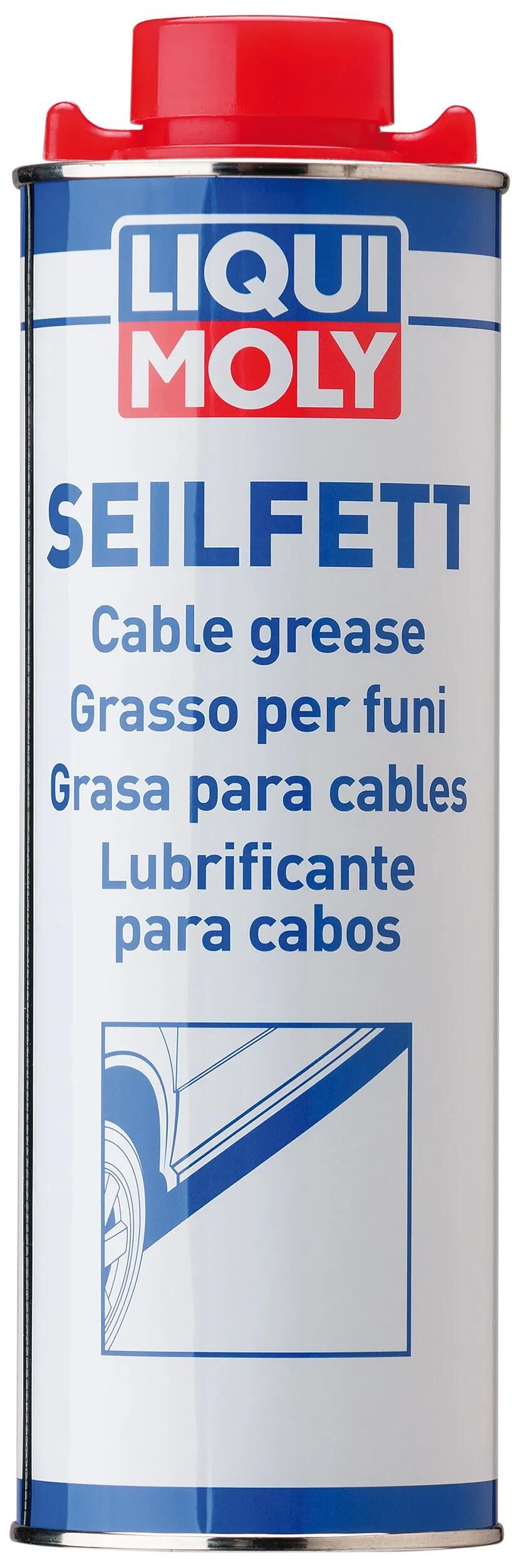 Liqui Moly Multifunktionsfett Seilfett Seilfett 1 ltr.
