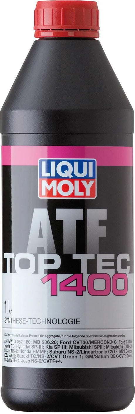 Liqui Moly Getriebeöl Top Tec ATF 1400 Top Tec ATF 1400 Dosis 1l