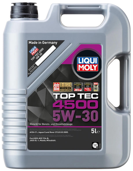 Liqui Moly Motoröl Top Tec 4500. Öl Top Tec 4500 5w-30 5l