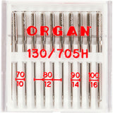 Creativ Company Nähmaschinennadeln, Größe 70+80+90+100, 10 Stück 1 Box