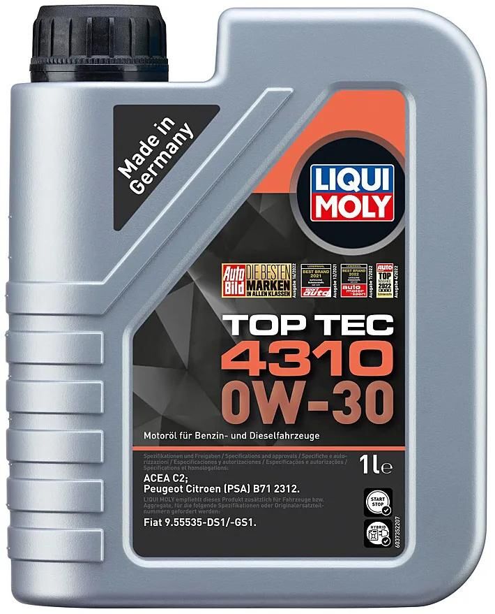 Liqui Moly Motoröl Top Tec 4310. Öl Top Tec 4310 0w-30 1l