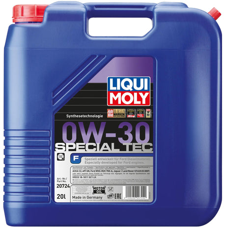 Liqui Moly Motoröl Special Tec f . Special Tec F 0w-30 20l