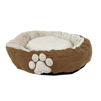 Hugs Dog Basket Oval Mocha Bruin