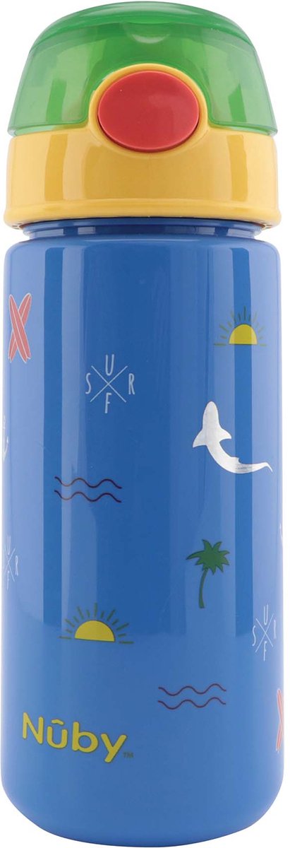 Nûby Nuby Trinkbecher Surf-Design blau 540 ml