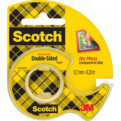 Scotch™ scotch® dubbelzijdige tape, 12 mm x 6.3 m