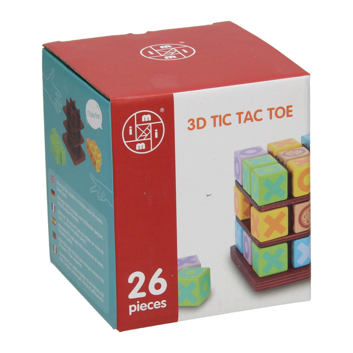 Game in legno 3D Tic Tic TAC, 26DLG.