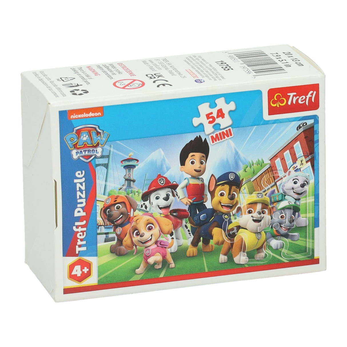 Paw patrol mini puzzel , 54st.