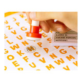 Intro-Buchstabenstich-Brettspiel 22,5 x 17 x 5 cm