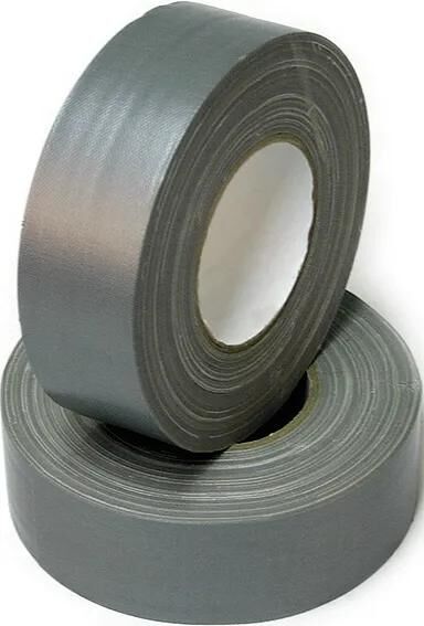 Profi-Color-Textilband, Profi-Gewebeklebeband silber, schleiffest