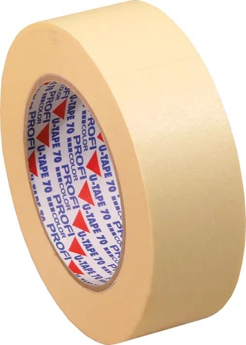 Profi-Farbabdeckband U-Tape 70, Abdeckband 70 mit 50 mm, 50 m Rollen