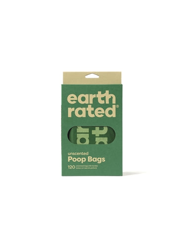 Earth Rated Poop bags with handles odorless recycled