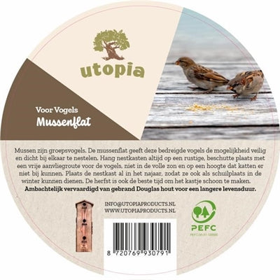 Utopia Sparrow byt spálil Douglas Wood