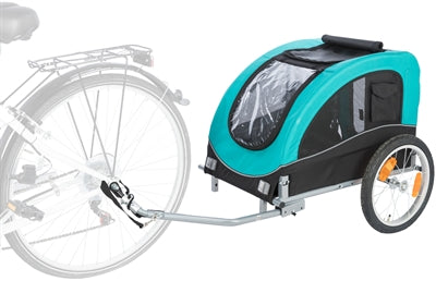 Trixie dla psów Bike Cart Limited Edition Black Turquoise