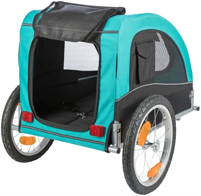 Trixie dla psów Bike Cart Limited Edition Black Turquoise