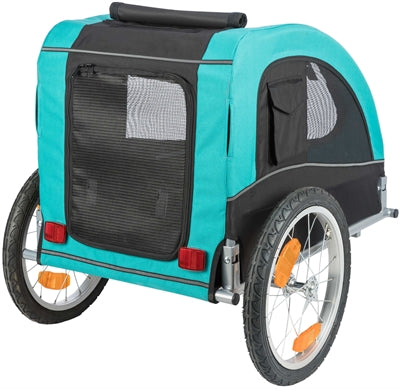 Trixie dla psów Bike Cart Limited Edition Black Turquoise