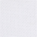 Kreativfirma Aida White 70 Quadrate pro 10 cm, 50x50 cm
