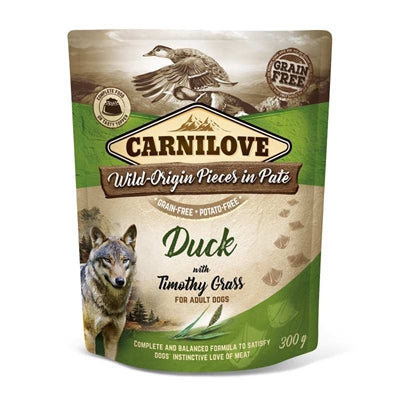 Carnilove Dog Pouch Duck Timothy Gras