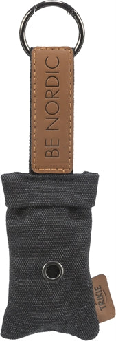 Trixie be nordic Kotbeutelhalter mit 20 Kotbeuteln schwarz