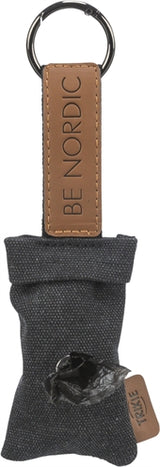 Trixie be nordic Kotbeutelhalter mit 20 Kotbeuteln schwarz