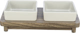 Trixie Food Bowl Set CityStyle Ceramic Brown