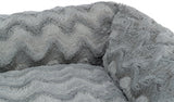Trixie be eco vital Hundebett Loki Soft Edition recyceltes Grau