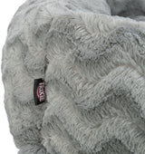 Trixie be eco vital Hundebett Loki Soft Edition recyceltes Grau