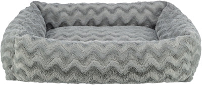 Trixie be eco vital Hundebett Loki Soft Edition recyceltes Grau
