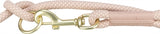 Trixie Soft Rope Hundeleine verstellbar rosa hellrosa